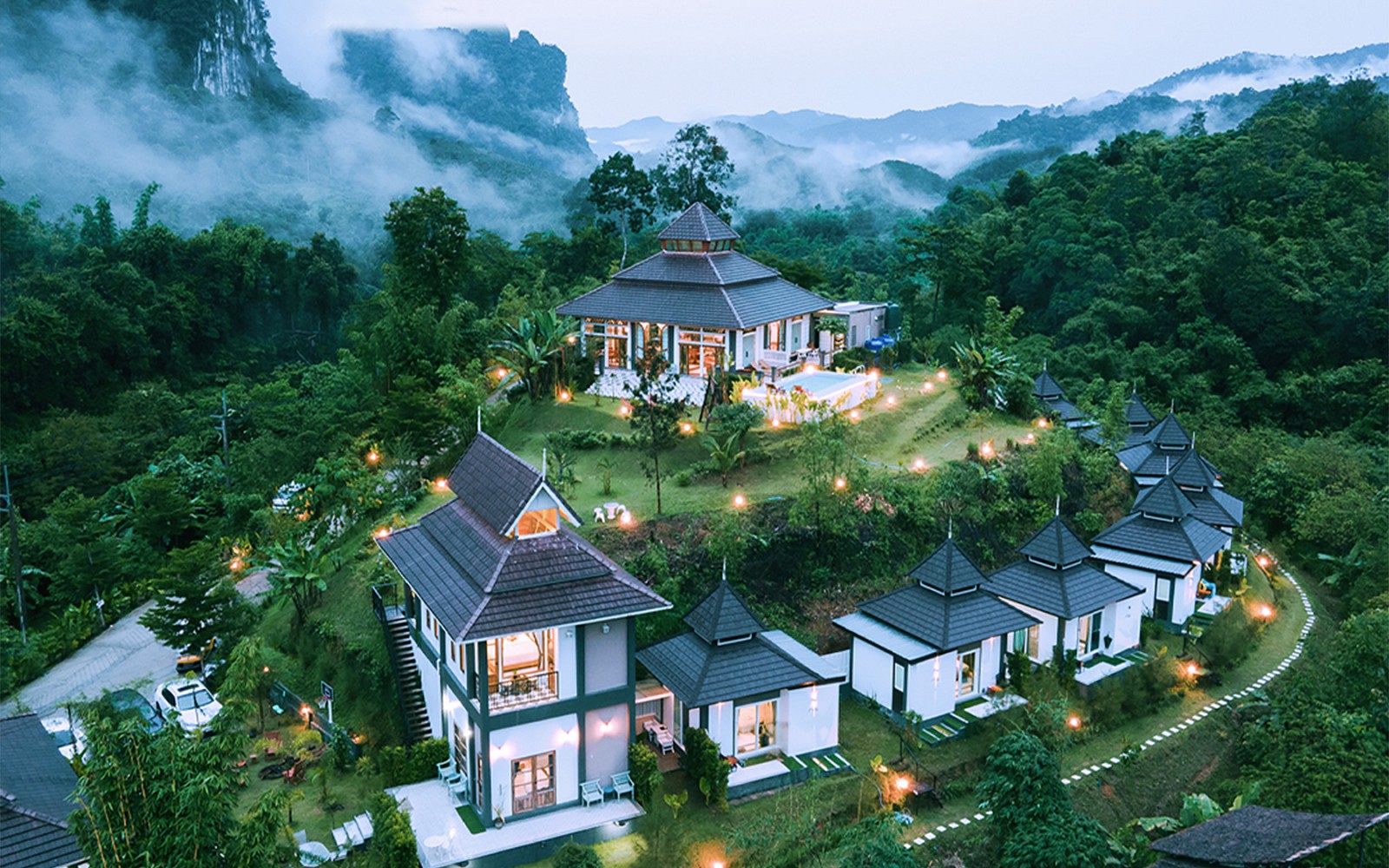 Thi công khách sạn tại Măng Đen uy tín, chuyên nghiệp