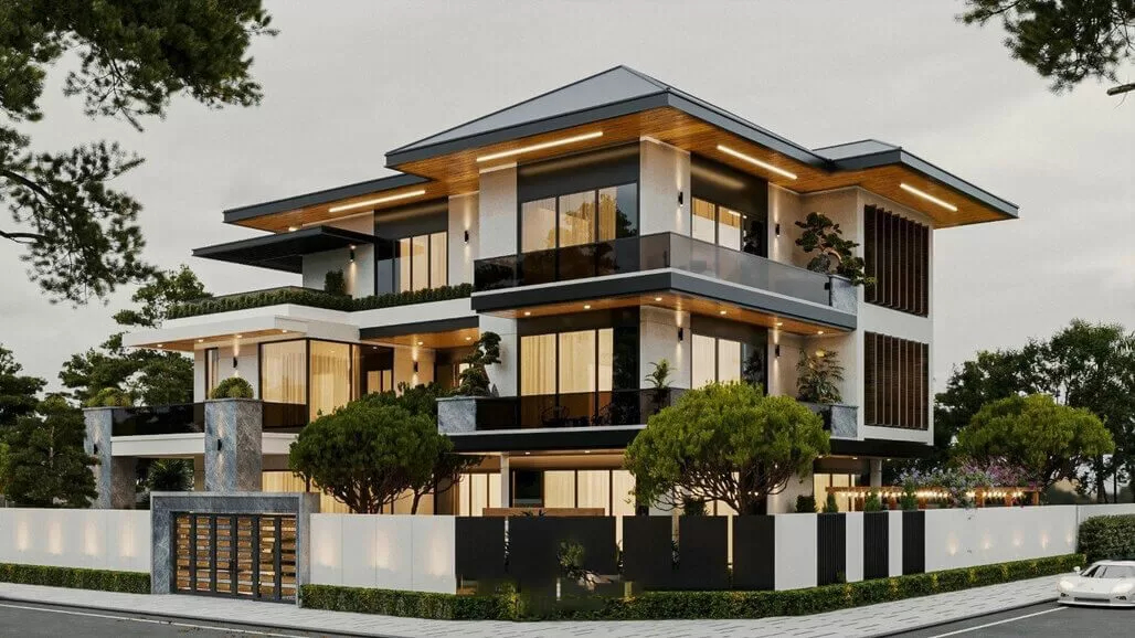 Thiết kế biệt thự Măng Đen trọn gói, chuyên nghiệp